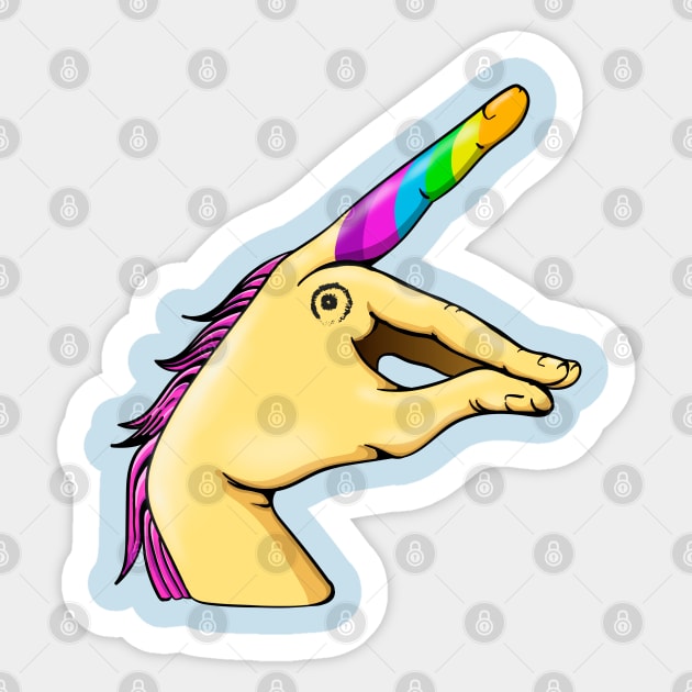 unicorn Sticker by Rashcek